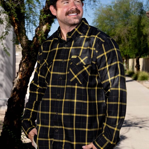 DIXXON Flannel MESSENGER Flannel Shirt - Men's 2XL - Picture 6 of 10